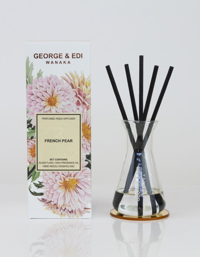 George & Edi Perfumed Diffuser Set French Pear