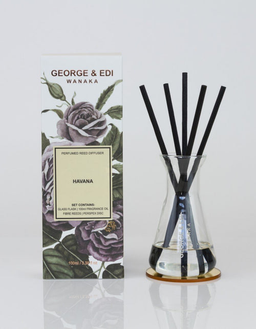 George & Edi Perfumed Diffuser Set Havana