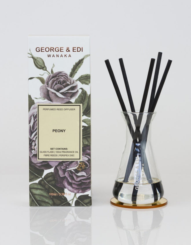 George & Edi Perfumed Diffuser Set Peony