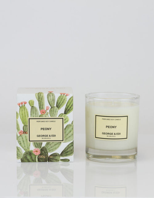 George & Edi Perfumed Candle Standard Peony