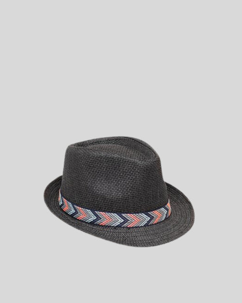 Antler Black Panama Hat