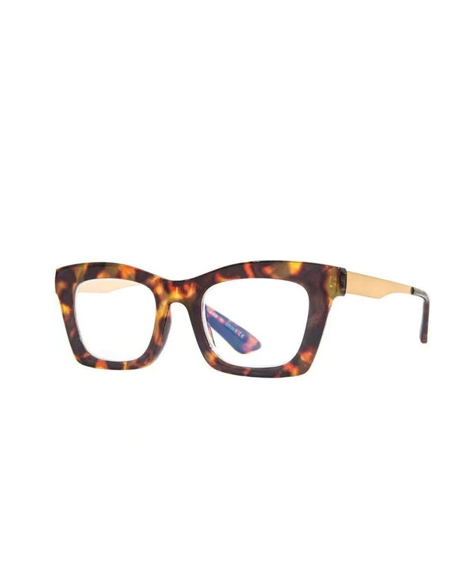 Queen of the Foxes Reader Glasses Test Your Mettle Tort Brown