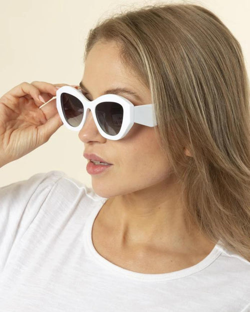 Stella and Gemma Sunglasses Thea White