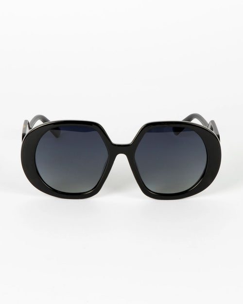 Stella and Gemma Pfiffer Black Sunglasses