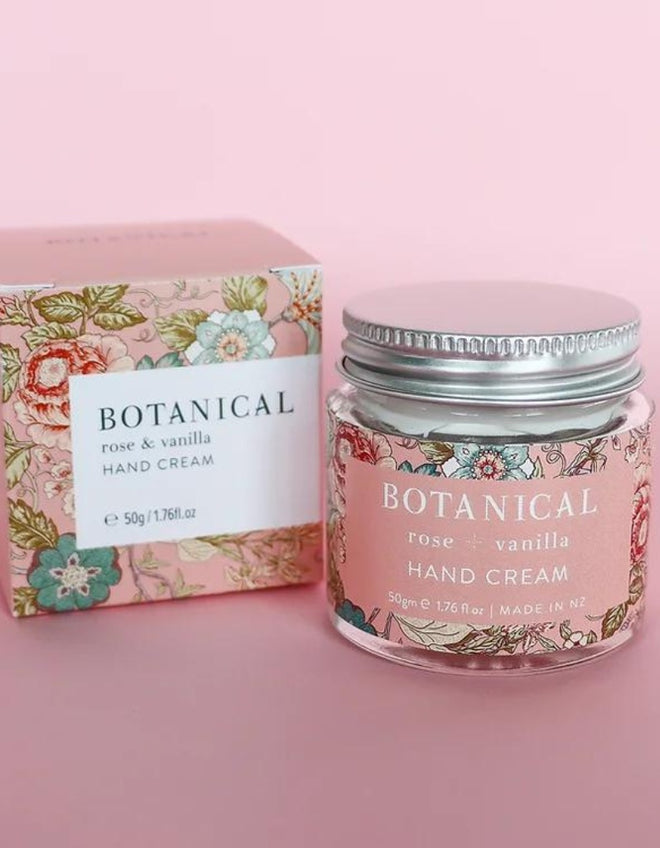 Botanical Rose and Vanilla Hand Cream