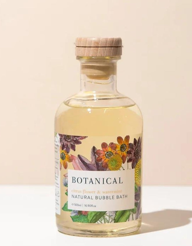 Botanical Citrus Flower and Watermint Bubble Bath