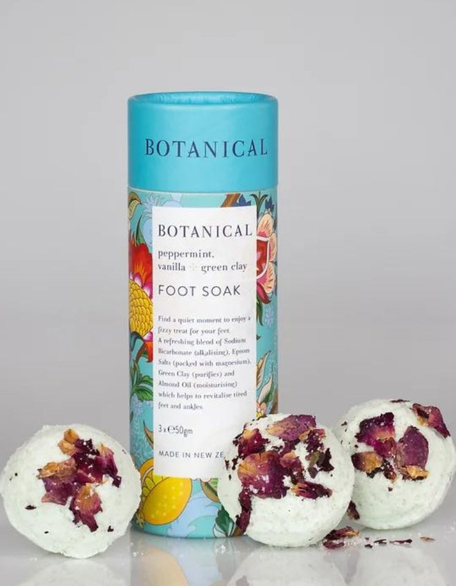 Botanical Peppermint Vanilla Foot Soak Trio Pack
