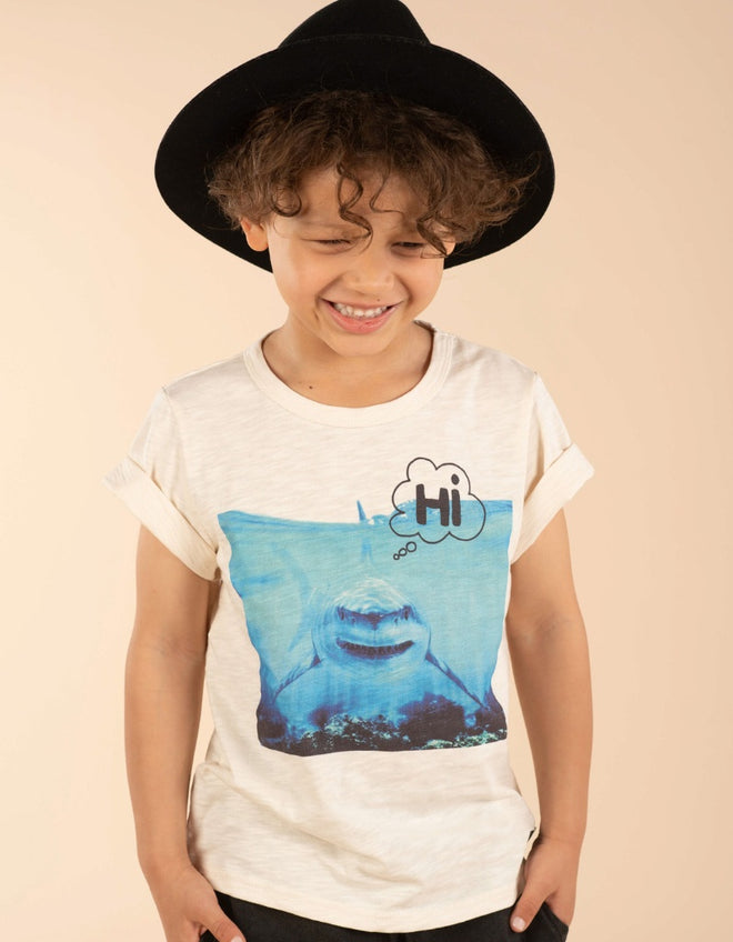 Rock Your Kid Shark Hi T Shirt