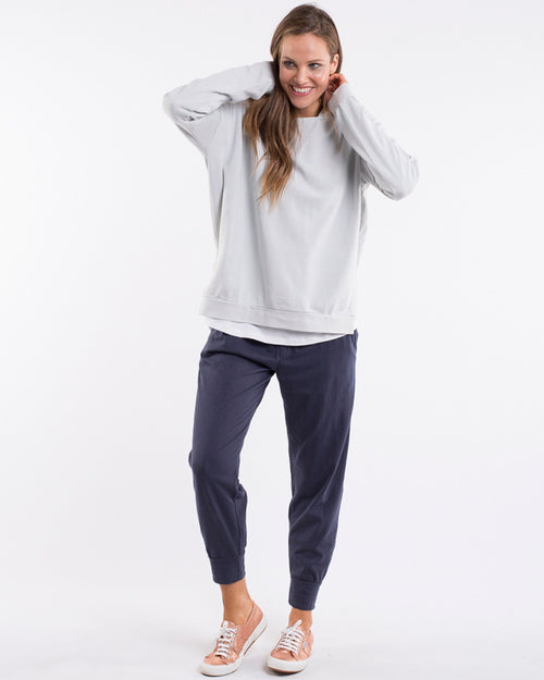 Elm Wash Out Lounge Pant Navy