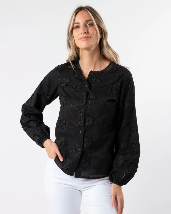 Stella and Gemma Frida Blouse Black